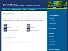 Tablet Screenshot of geo.browardcentralscience.org